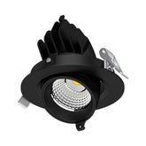 Domus Lighting LED Downlights Scoop-Trio - Round 13W/25W Adjustable Led Tri-Colour Dimmable Downlight 240V - Trio Lights-For-You